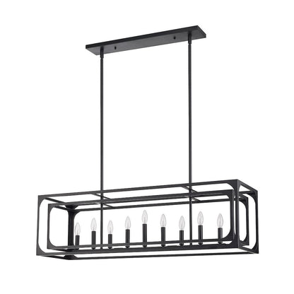 Z-Lite 9 Light Linear Chandelier