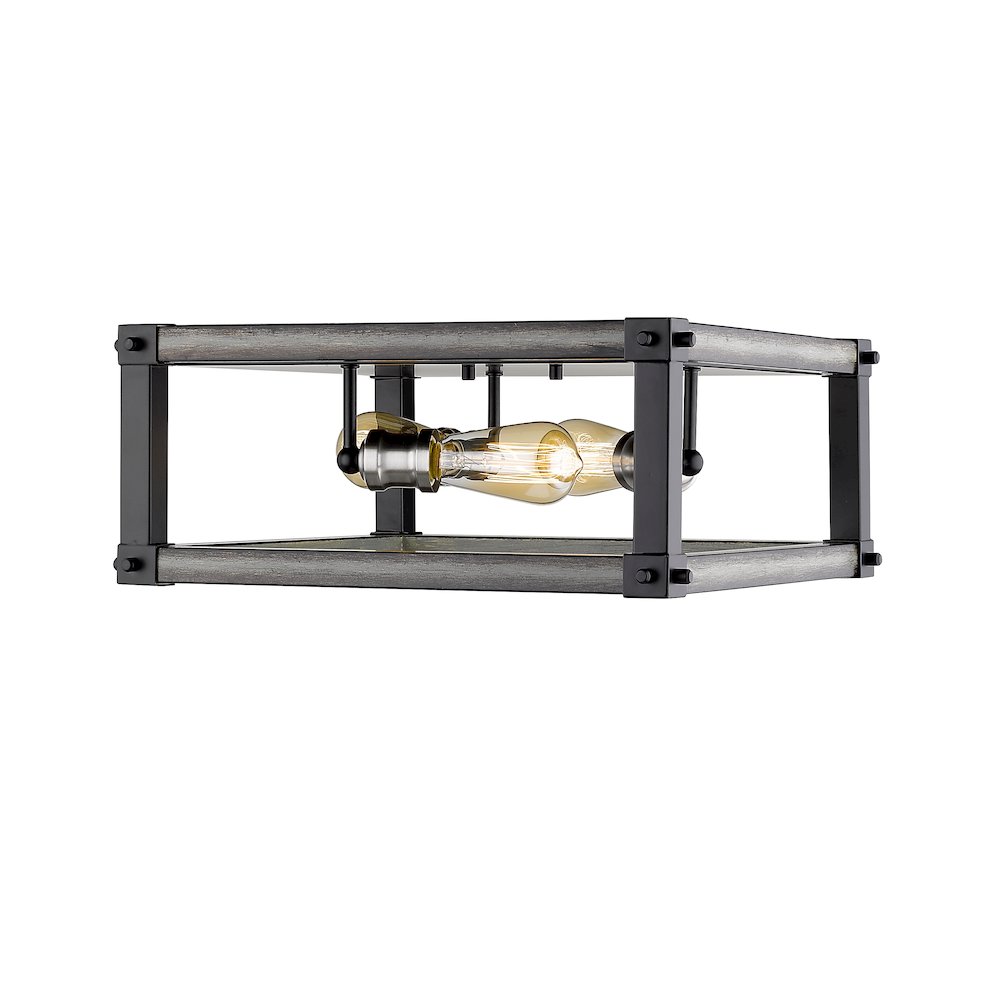 Z-Lite 3 Light Flush Mount