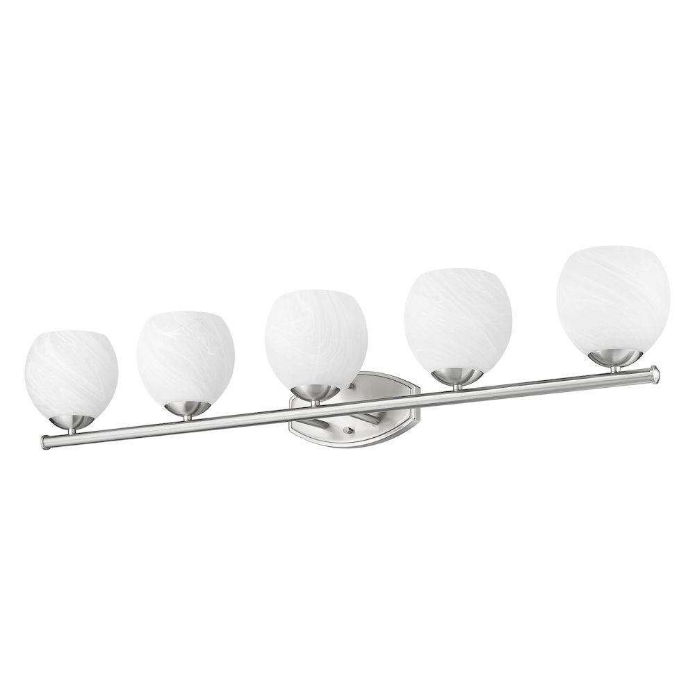 Z-Lite 5 Light Vanity, Brushed Nickel