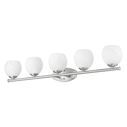 Z-Lite 5 Light Vanity, Brushed Nickel