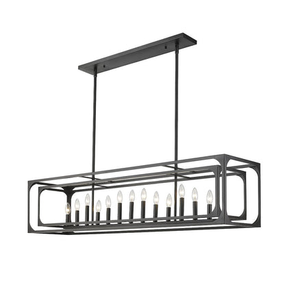 Z-Lite 13 Light Linear Chandelier
