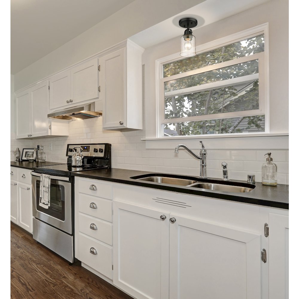 Z-Lite 1 Light Flush Mount