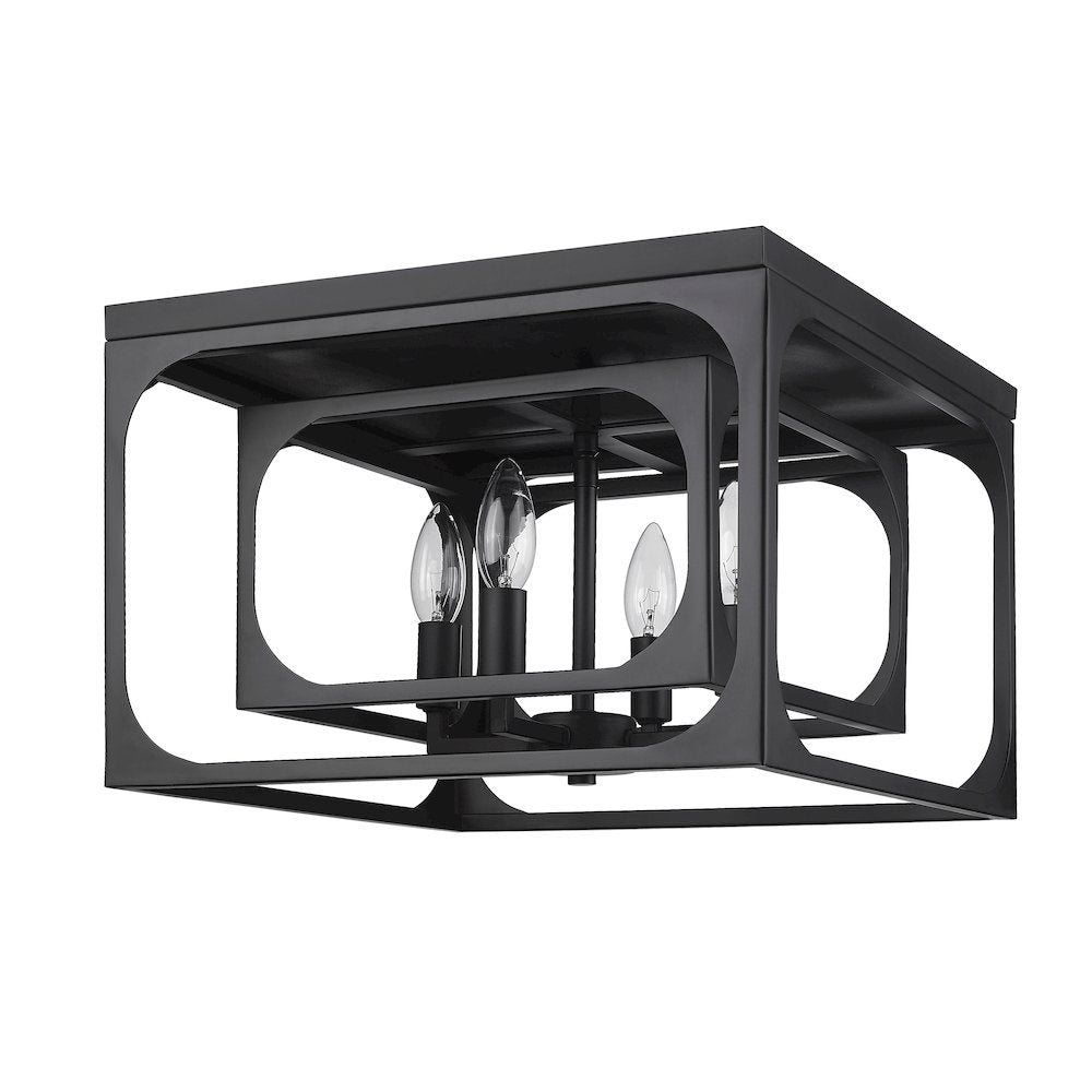 Z-Lite 4 Light Flush Mount