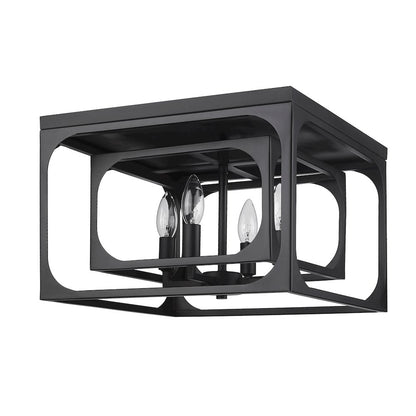 Z-Lite 4 Light Flush Mount