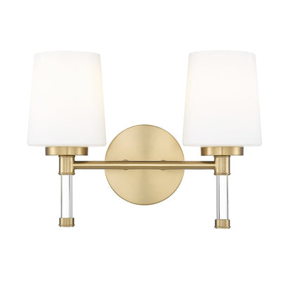 Z-Lite 2 Light Vanity, Modern Gold