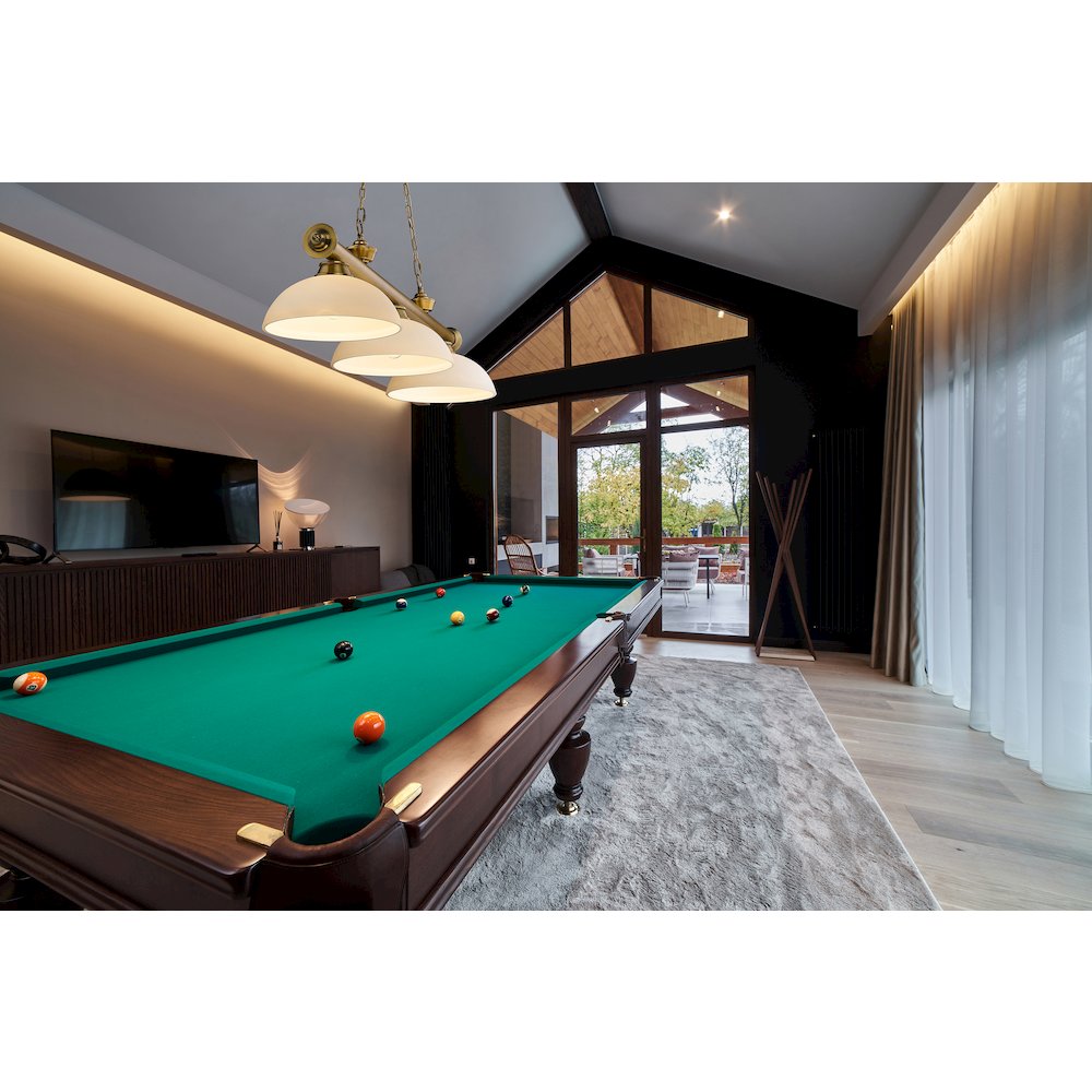 Z-Lite Cordon 3 Light Billiard, Steel Frame, Matte Opal Shade Color
