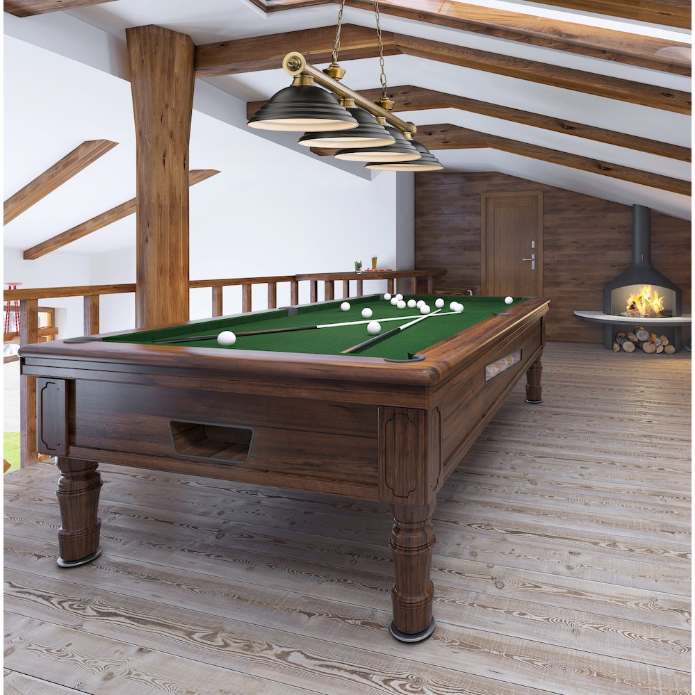 Z-Lite Cordon 4 Light Billiard, Steel Frame, Matte Black Shade Color
