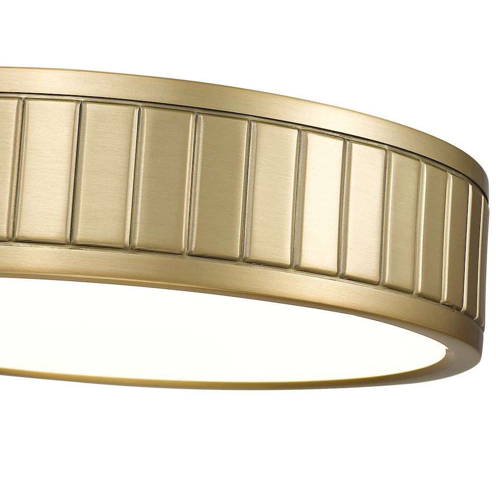 Z-Lite 1 Light Flush Mount