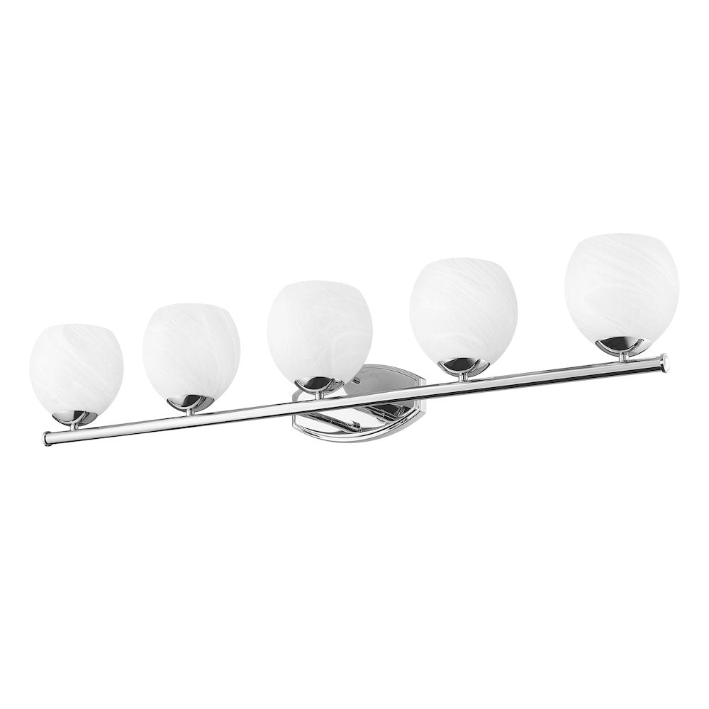 Z-Lite 5 Light Vanity, Chrome