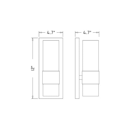 Z-Lite 1 Light Wall Sconce
