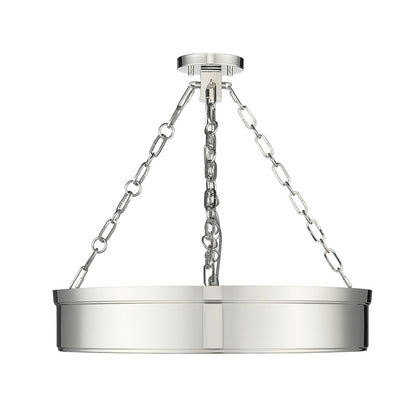 Z-Lite 3 Light Semi Flush Mount