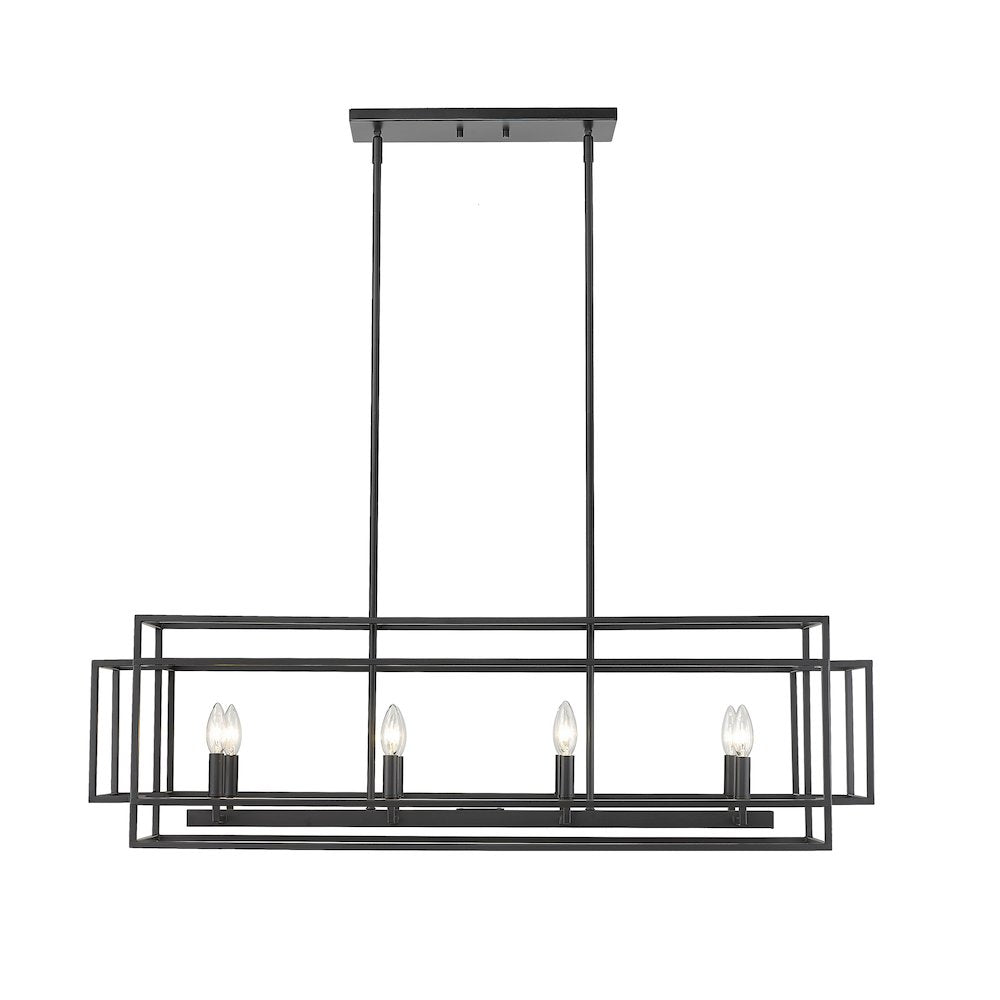 Z-Lite 8 Light Linear Chandelier