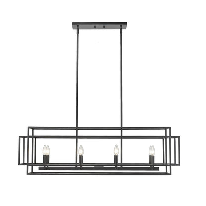 Z-Lite 8 Light Linear Chandelier