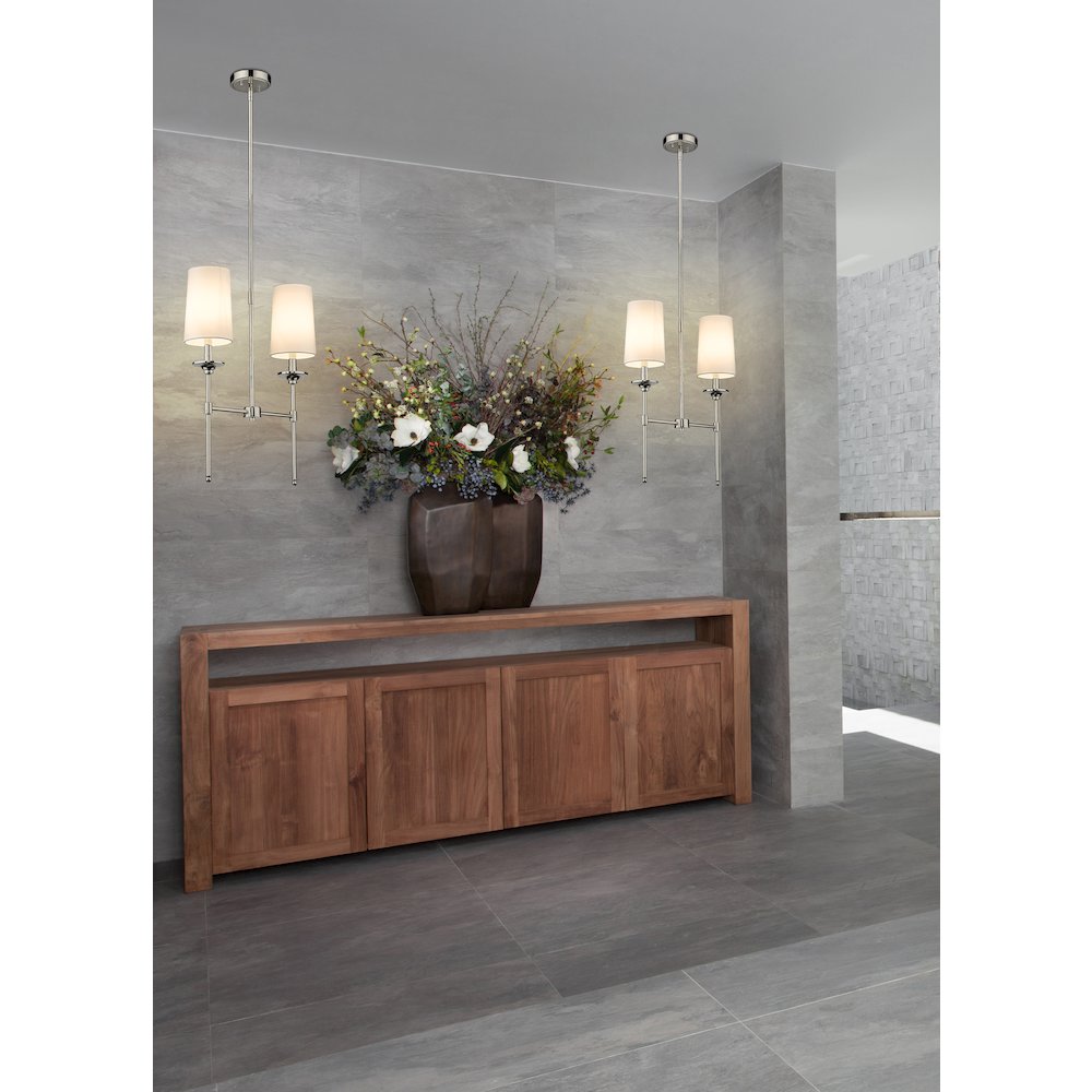 Z-Lite 2 Light Linear Chandelier