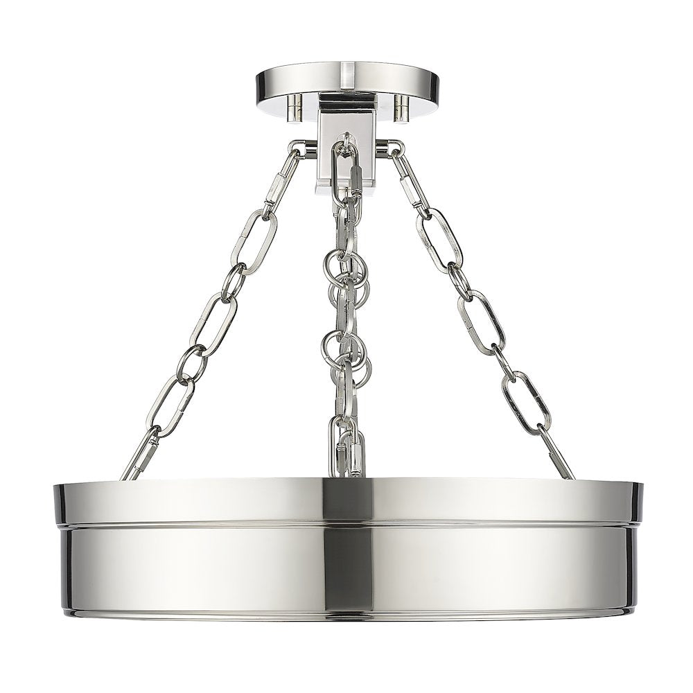Z-Lite 1 Light Semi Flush Mount