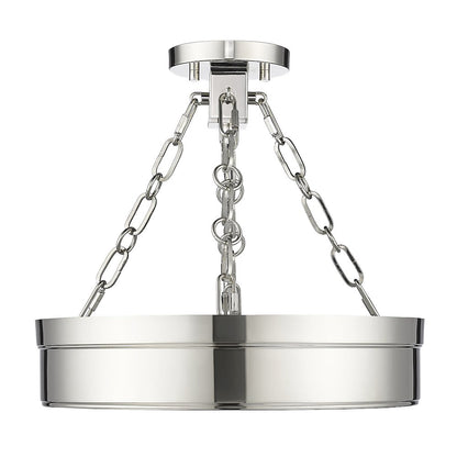 Z-Lite 1 Light Semi Flush Mount