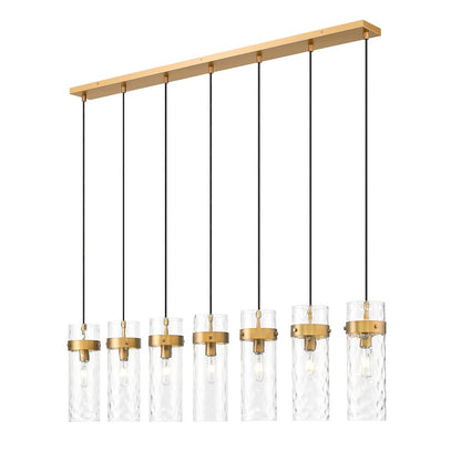 Z-Lite 7 Light Linear Chandelier