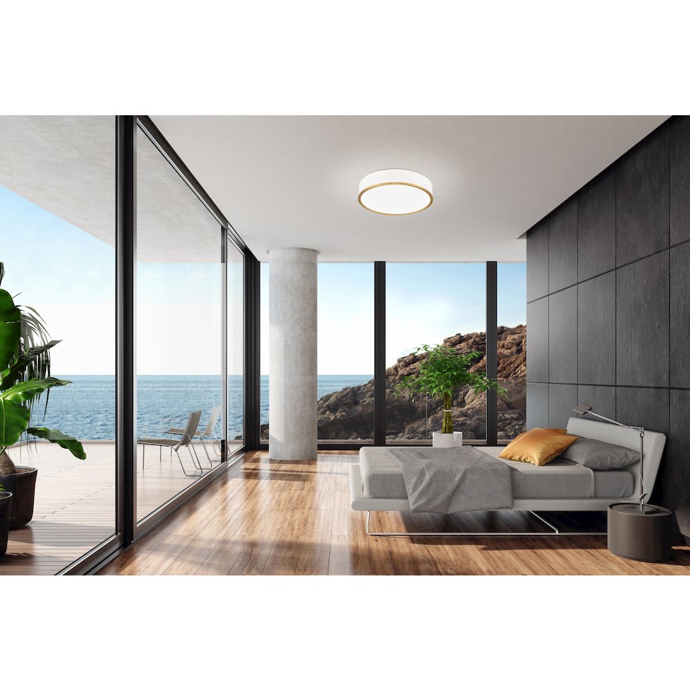 Z-Lite 1 Light Flush Mount