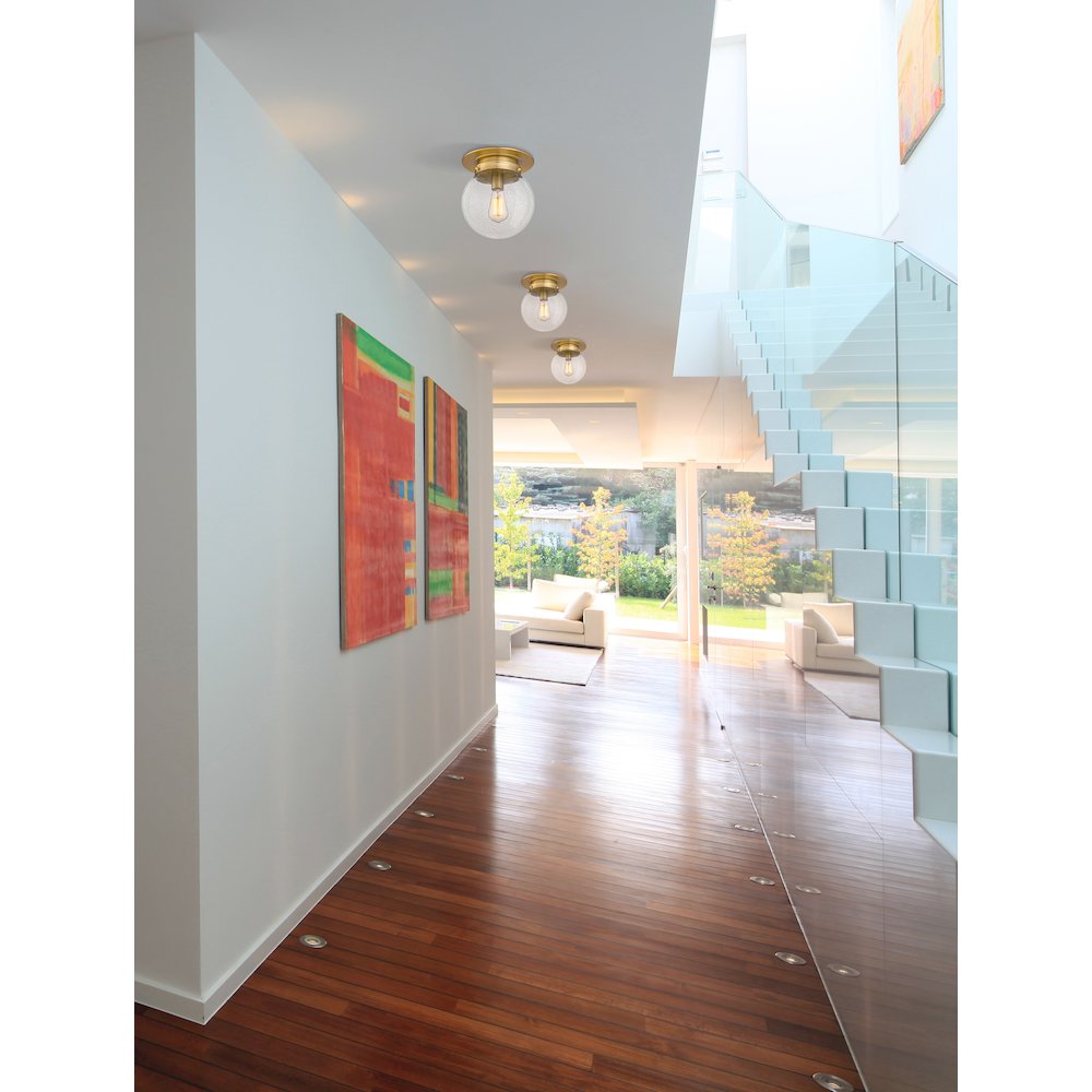 Z-Lite 1 Light Flush Mount