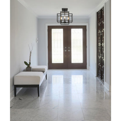 Z-Lite 4 Light Semi Flush Mount