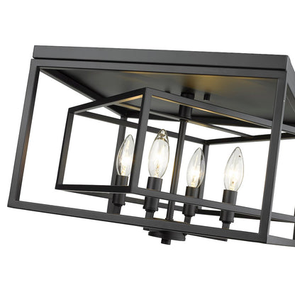 Z-Lite 4 Light Flush Mount