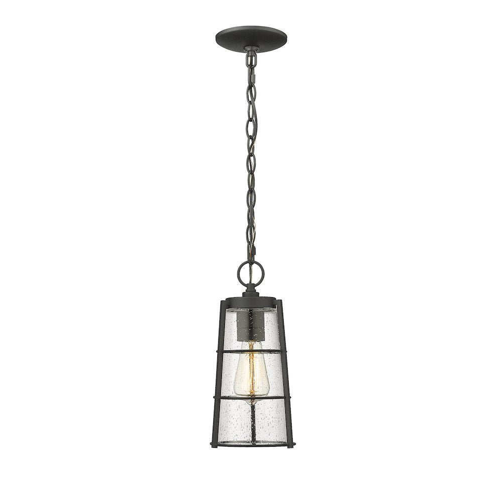 Z-Lite 1 Light Outdoor Chain Mount Ceiling Fixture