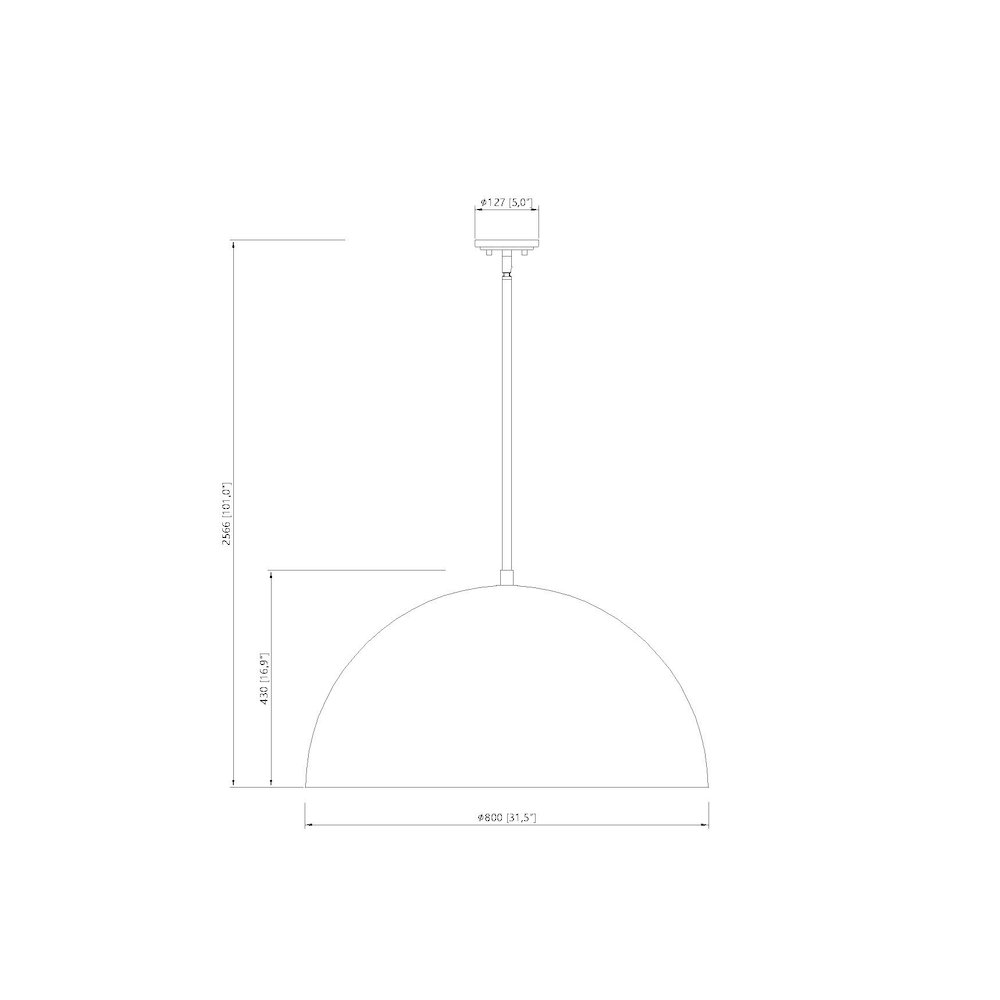 Z-Lite 3 Light Pendant, Matte Black