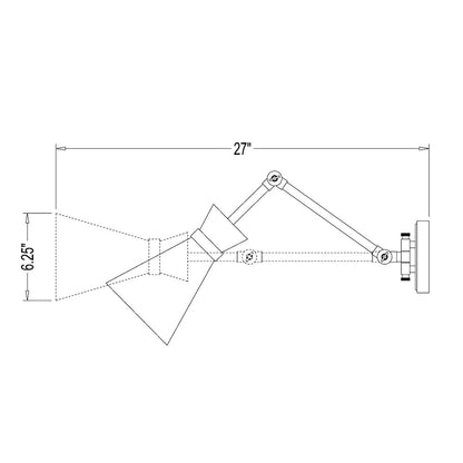Z-Lite 1 Light Wall Sconce
