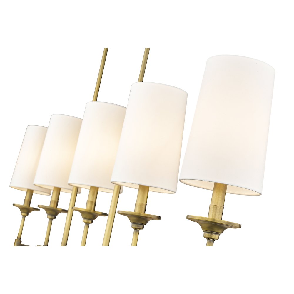 Z-Lite 5 Light Linear Chandelier