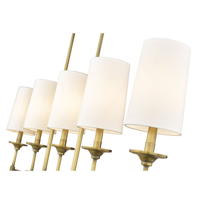 Z-Lite 5 Light Linear Chandelier