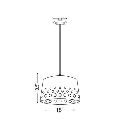 Z-Lite 1 Light Chandelier