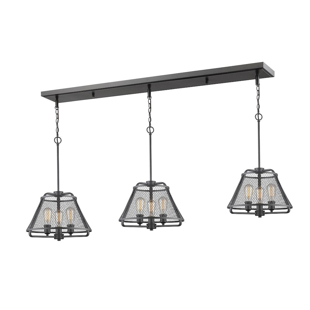 Z-Lite 9 Light Linear Chandelier