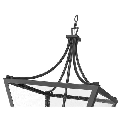 Z-Lite 4 Light Chandelier, Iron Ore