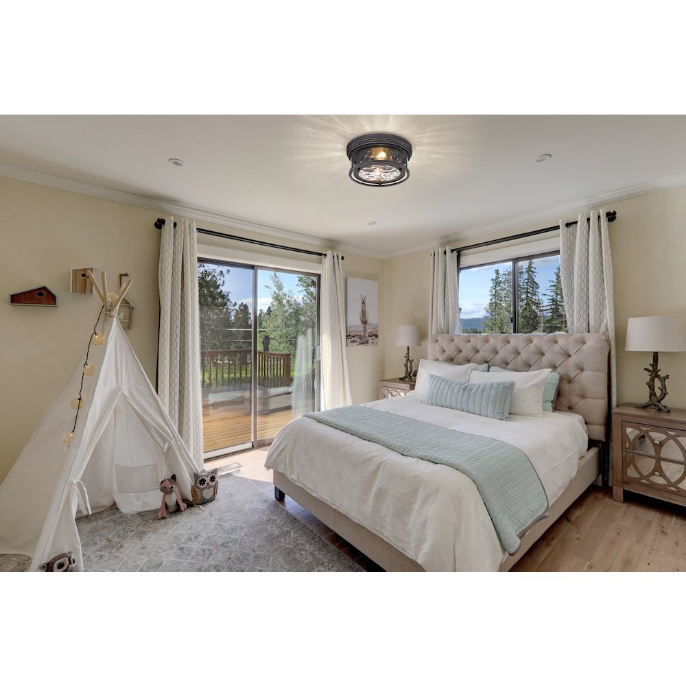 Z-Lite 2 Light Flush Mount