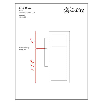Z-Lite 1 Light Outdoor Wall Light