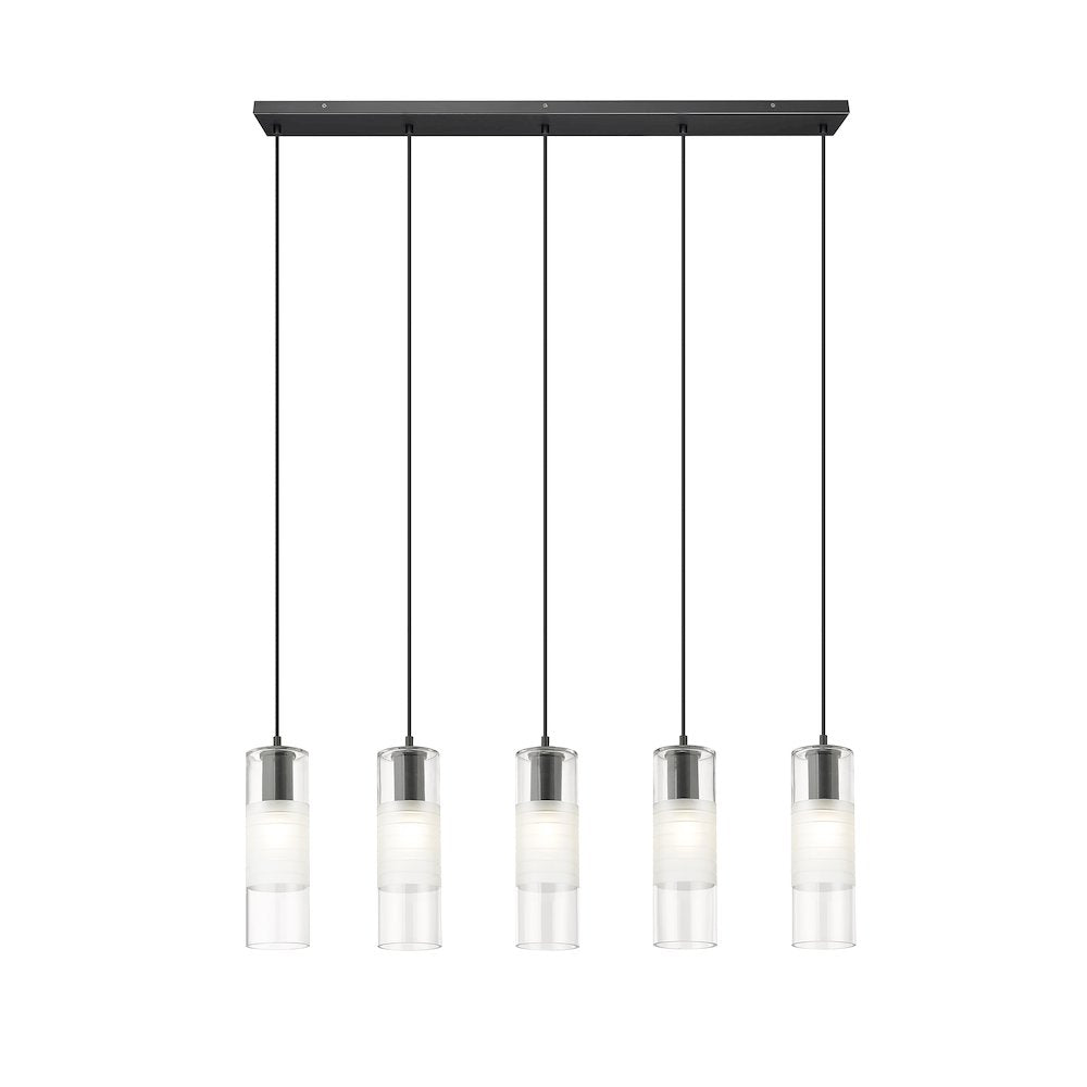 Z-Lite 5 Light Linear Chandelier