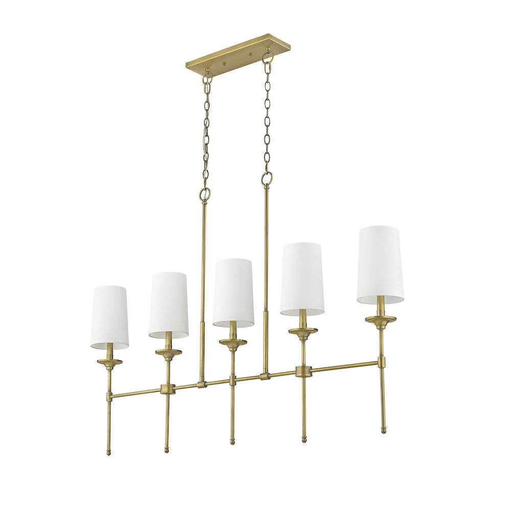 Z-Lite 5 Light Linear Chandelier