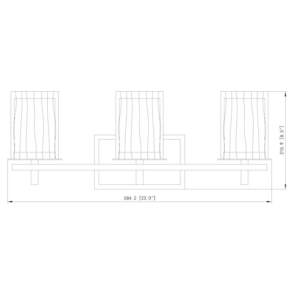 Z-Lite 3 Light Vanity