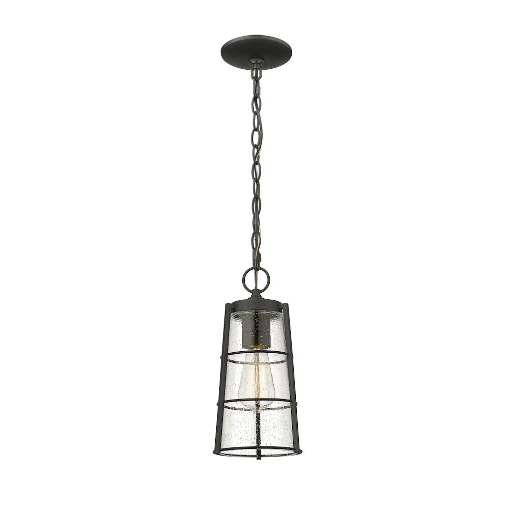 Z-Lite 1 Light Outdoor Chain Mount Ceiling Fixture