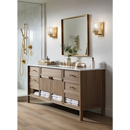 Z-Lite 1 Light Wall Sconce, Modern Gold