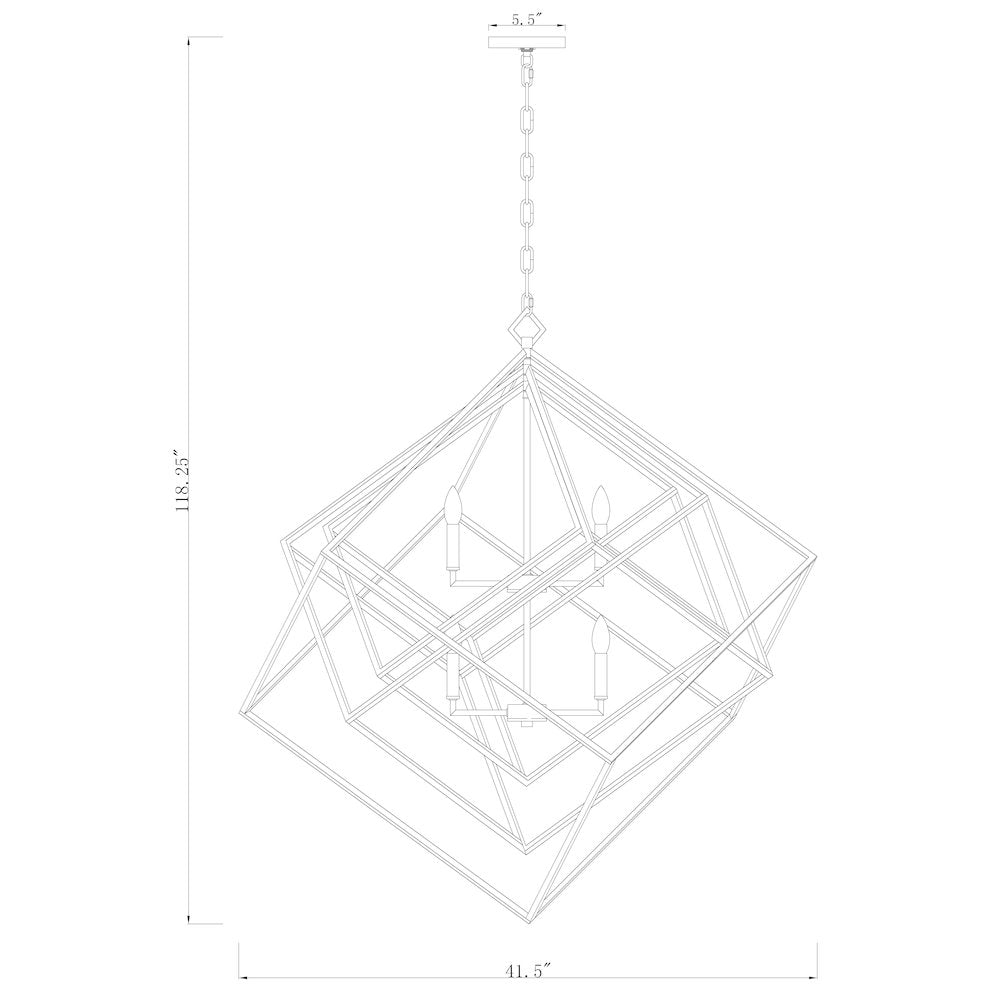 Z-Lite 10 Light Chandelier