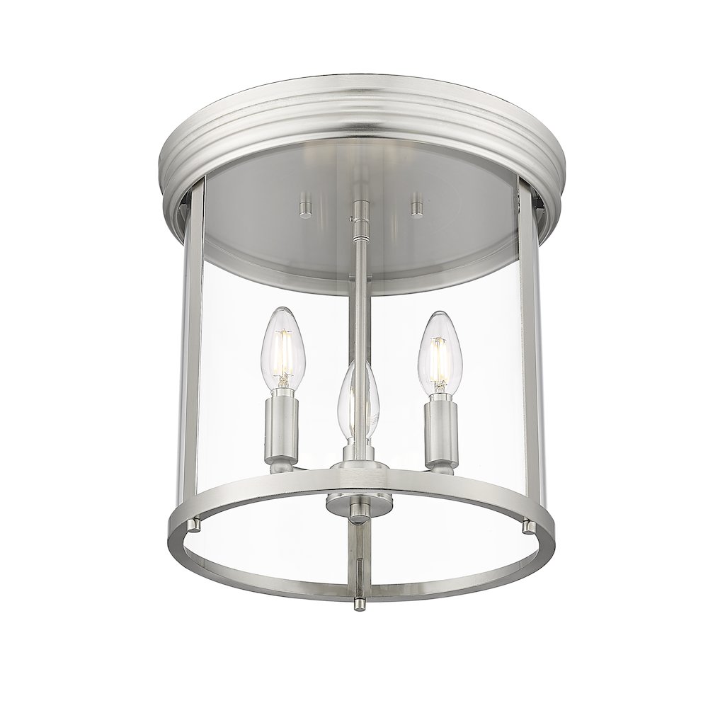 Z-Lite 3 Light Flush Mount