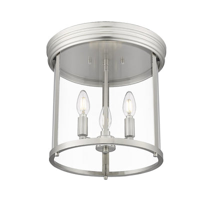 Z-Lite 3 Light Flush Mount