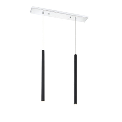 Z-Lite 2 Light Linear Chandelier