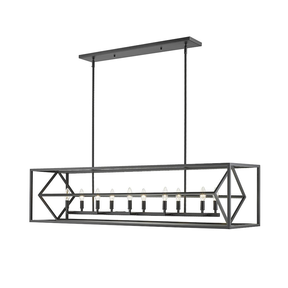 Z-Lite 10 Light Linear Chandelier
