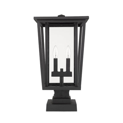 Z-Lite 2 Light Outdoor Pier Mounted Fixture