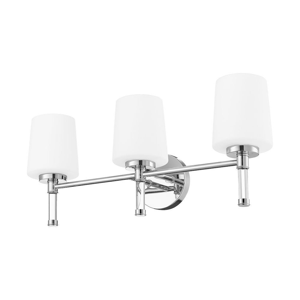 Z-Lite 3 Light Vanity, Chrome