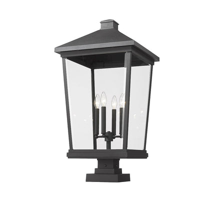 Z-Lite 4 Light Outdoor Pier Mounted Fixture