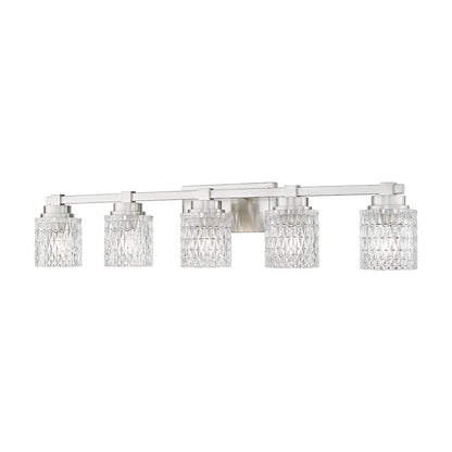 Z-Lite 5 Light Vanity, Brushed Nickel