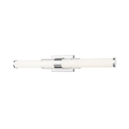 Z-Lite Egon 1 Light Vanity in Chrome color, Steel frame